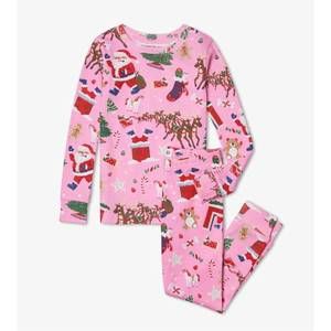 NEW BOOKS TO BED girl's twas the night before christmas in pink